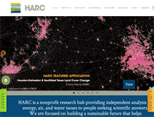 Tablet Screenshot of harcresearch.org